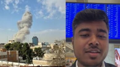 Israel Iran war Former Bigg Boss contestant Drone Prathap stuck at Abu Dhabi airport shares video
