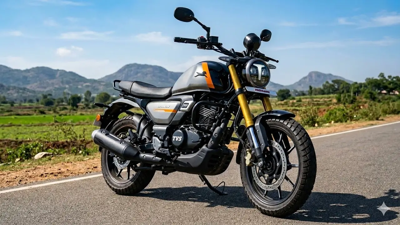tvs ronin cafe racer launch india details