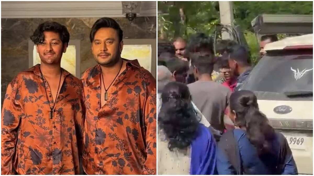 ನಟ ದರ್ಶನ್ ಪುತ್ರ ವಿನೀಶ್ ಇದ್ದ ಕಾರು ಬೈಕ್ಗೆ ಡಿಕ್ಕಿ! ವಿಜಯಲಕ್ಷ್ಮೀ ಪ್ರತಿಕ್ರಿಯೆ