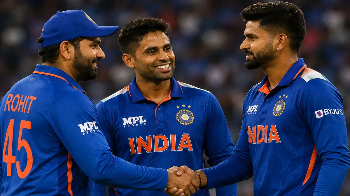 Shreyas Iyer T20I Captain: ಭಾರತ ಟಿ20 ತಂಡಕ್ಕೆ ಶ್ರೇಯಸ್ ಅಯ್ಯರ್ ನಾಯಕ : ರೋಹಿತ್ -ಸೂರ್ಯ ಬಿಗ್ ರಿಯಾಕ್ಷನ್