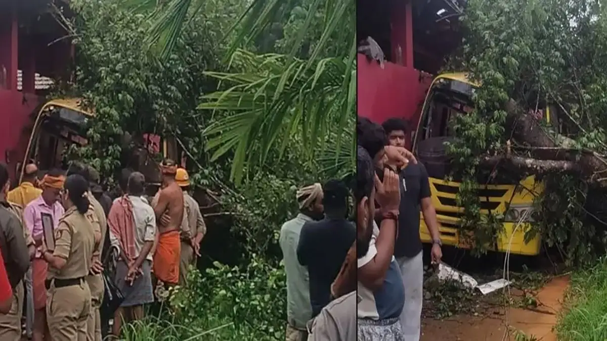 School Bus Accident : ಕಲ್ಲಡ್ಕ- ಶಾಲಾ ಬಸ್ ಮೇಲೆ ಬಿದ್ದ ಮರ, ಬಾಲಕಿ ಸಾವು, ನಾಲ್ವರು ಮಕ್ಕಳಿಗೆ ಗಾಯ