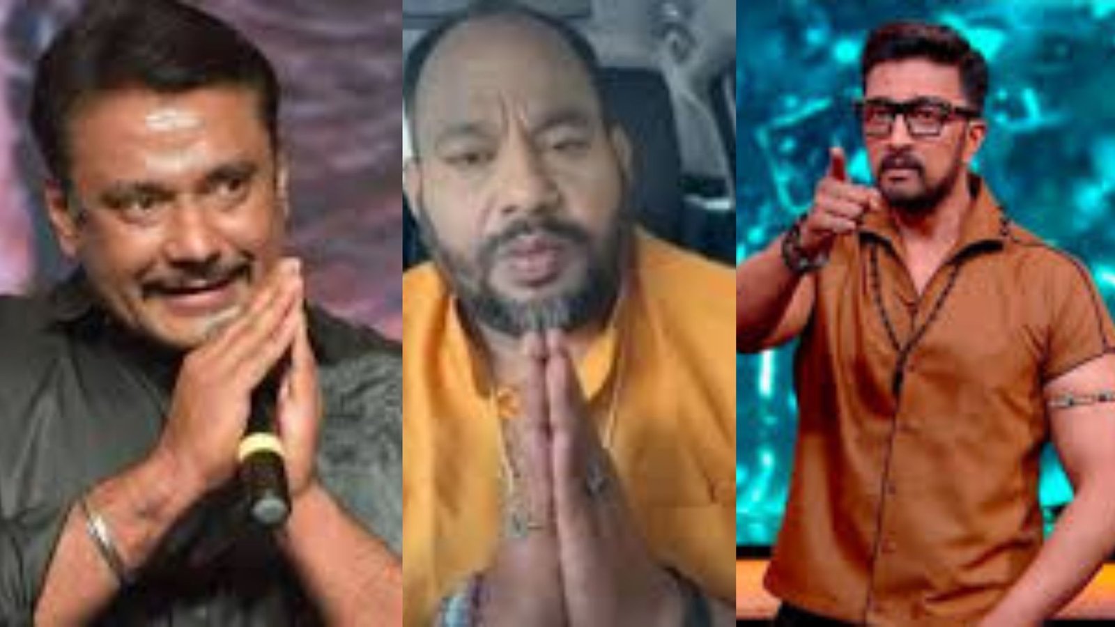Kiccha Sudeepa-Darshan- Aryavardhan Guruji Controversy